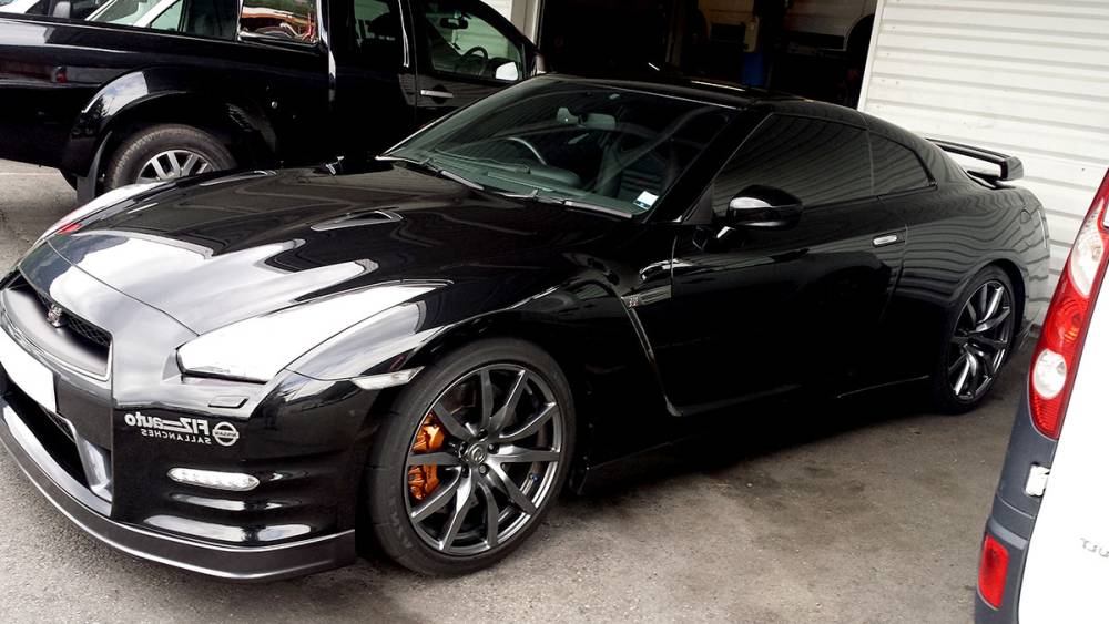 Nissan GTR nettoyage sans eau