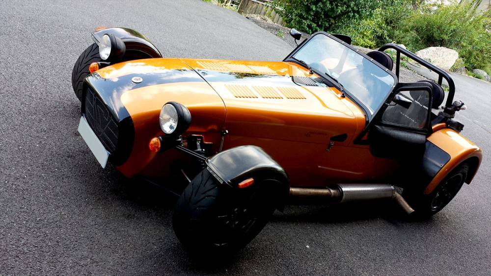 nettoyage Caterham orange